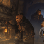 Dwarf-Exploring-Grim-Hollow